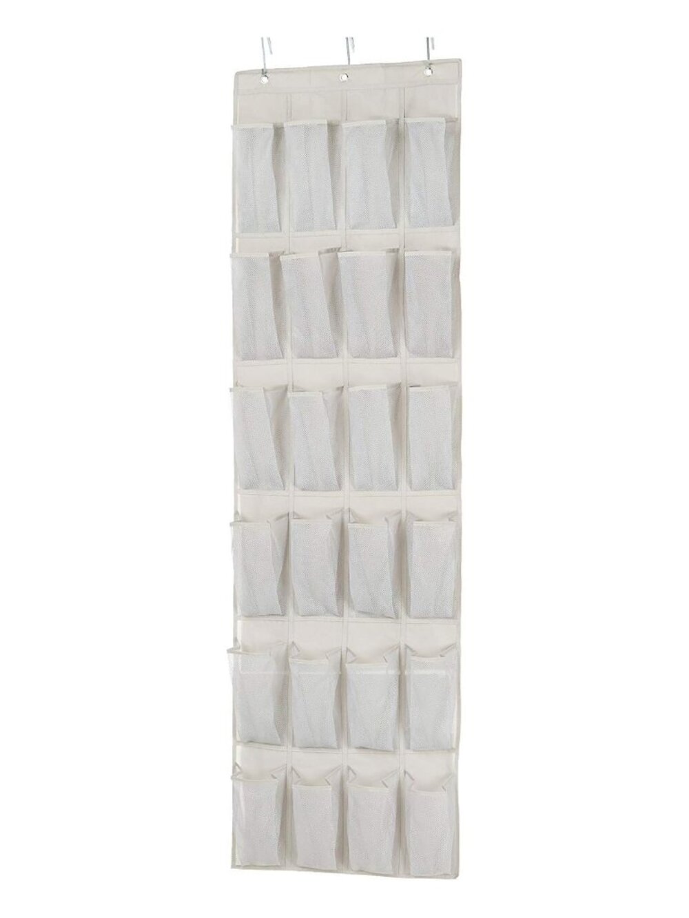 Amazon Basics 24 Medium Mesh Pocket Over-the-Door Hanging Shoe Organizer (NIB) - Picture 1 of 6